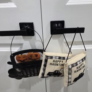 Halloween Hanging Decor Set - Black and Orange